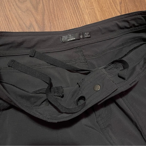 Prana Shorts Women’s‎ Size 10 US Charcoal Dark Grey Revenna Hiking Mid-Thigh - Picture 8 of 8